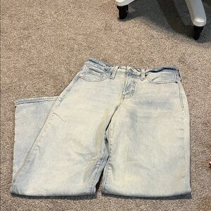 Old Navy Women's Light Blue Straight Leg Jeans